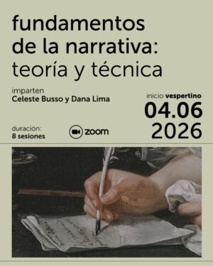 Fundamentos de la Narrativa: teoría y técnica - vespertino